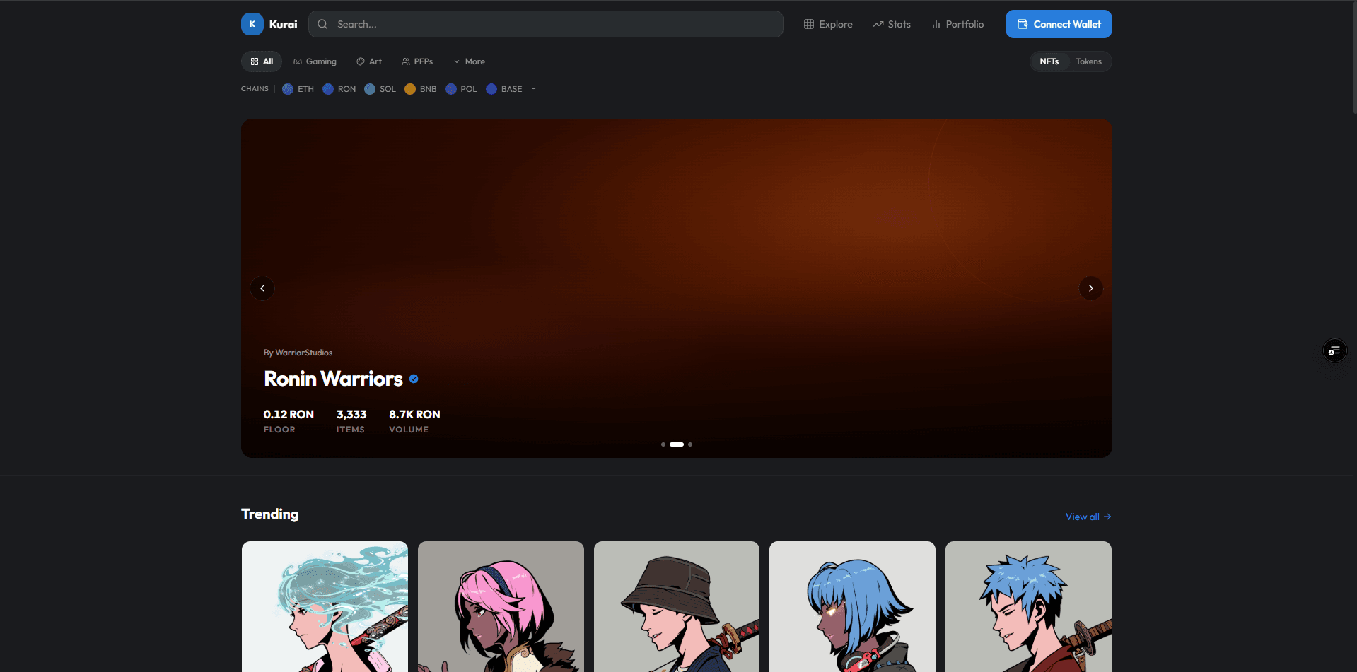 Kurai – NFT Marketplace 1